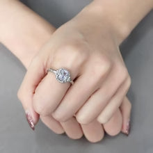 Lavender Emerald Cut Sweetheart Ring