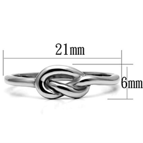 Knot Ring in 316 Stainless Steel
